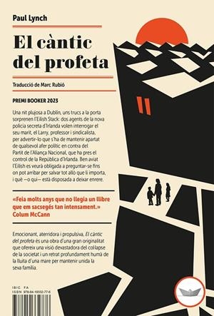 El càntic del profeta | 9788419332776 | Lynch, Paul | Botiga online La Carbonera