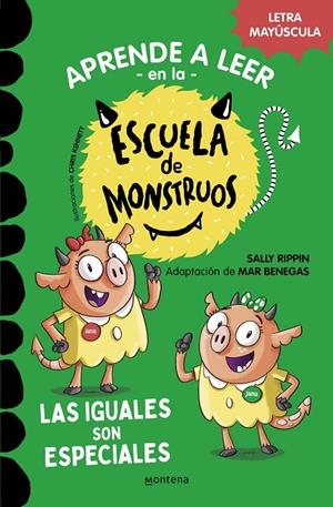 Aprender a leer en la Escuela de Monstruos 3 - Las iguales son especiales | 9788418594045 | Rippin, Sally | Botiga online La Carbonera