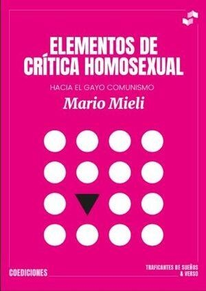Elementos de crítica homosexual. | 9788419833310 | Mieli, Mario | Botiga online La Carbonera
