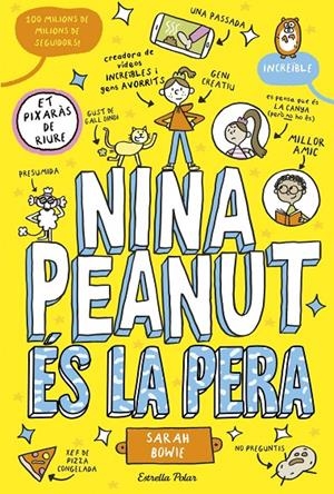 Nina Peanut 1. Nina Peanut és la pera | 9788413899411 | Bowie, Sarah | Botiga online La Carbonera