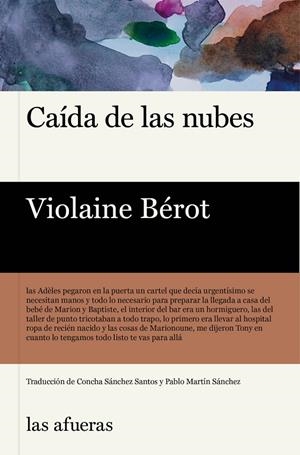 Caída de las nubes | 9791399014747 | Berot, Violaine | Botiga online La Carbonera