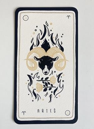 Làmina serigrafiada - Aries | 9999900018974 | Maria Queraltó Trullols | Botiga online La Carbonera