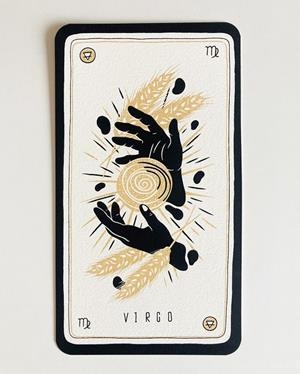 Làmina serigrafiada - Virgo | 9999900018981 | Maria Queraltó Trullols | Botiga online La Carbonera