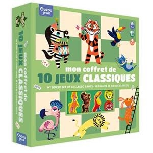 MI CAJA DE 10 JUEGOS CLASICOS. JUEGO DE MADERA | 9791039546751 | Varios autores