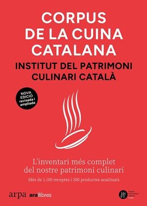 Corpus de la cuina catalana | 9791387833381 | Institut del Patrimoni Culinari Català | Botiga online La Carbonera