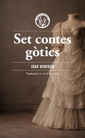 Set contes gòtics | 9791399156959 | Isak Dinesen | Botiga online La Carbonera