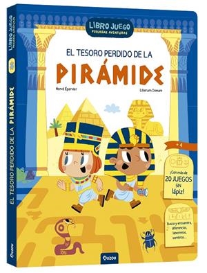 El tesoro perdido de la pirámide. Libro juego | 9791039508049 | Éparvier, Hervé | Botiga online La Carbonera