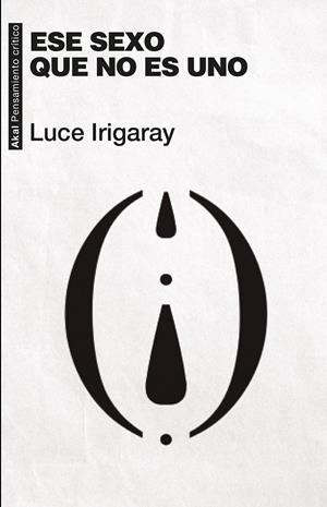 Ese sexo que no es uno | 9788446058670 | Irigaray, Luce | Botiga online La Carbonera