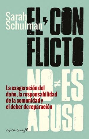 El conflicto no es abuso | 9791399230048 | Schulman, Sarah/del Valle Ríos, Diego | Botiga online La Carbonera
