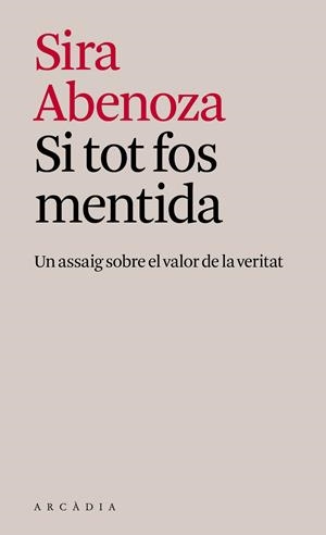 Si tot fos mentida | 9791399136968 | Abenoza González, Sira | Botiga online La Carbonera