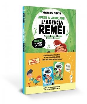 Agència REMEI: Pack amb els llibres 1 i 2 (Aprèn a llegir amb l'Agència REMEI) | 9788427252608 | Vivim del cuentu | Botiga online La Carbonera