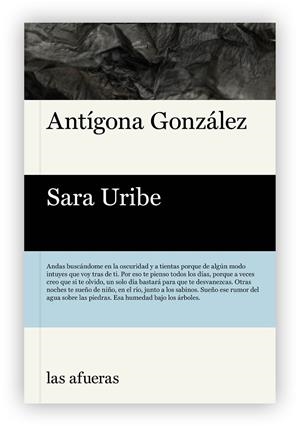 Antígona González | 9791399183481 | Uribe, Sara | Botiga online La Carbonera